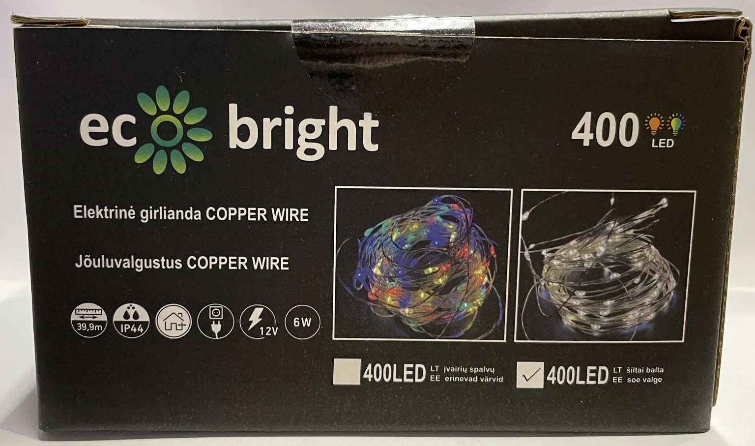 JÕULUVALGUSTUS 400 LED'I IP44, SOE VALGUS