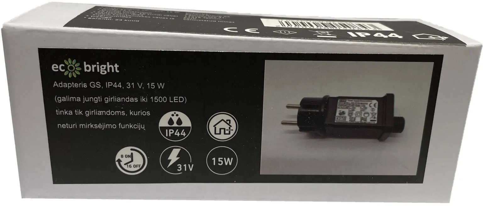 ADAPTER GS JÕULUVALGUSTILE 31V, 15W IP44