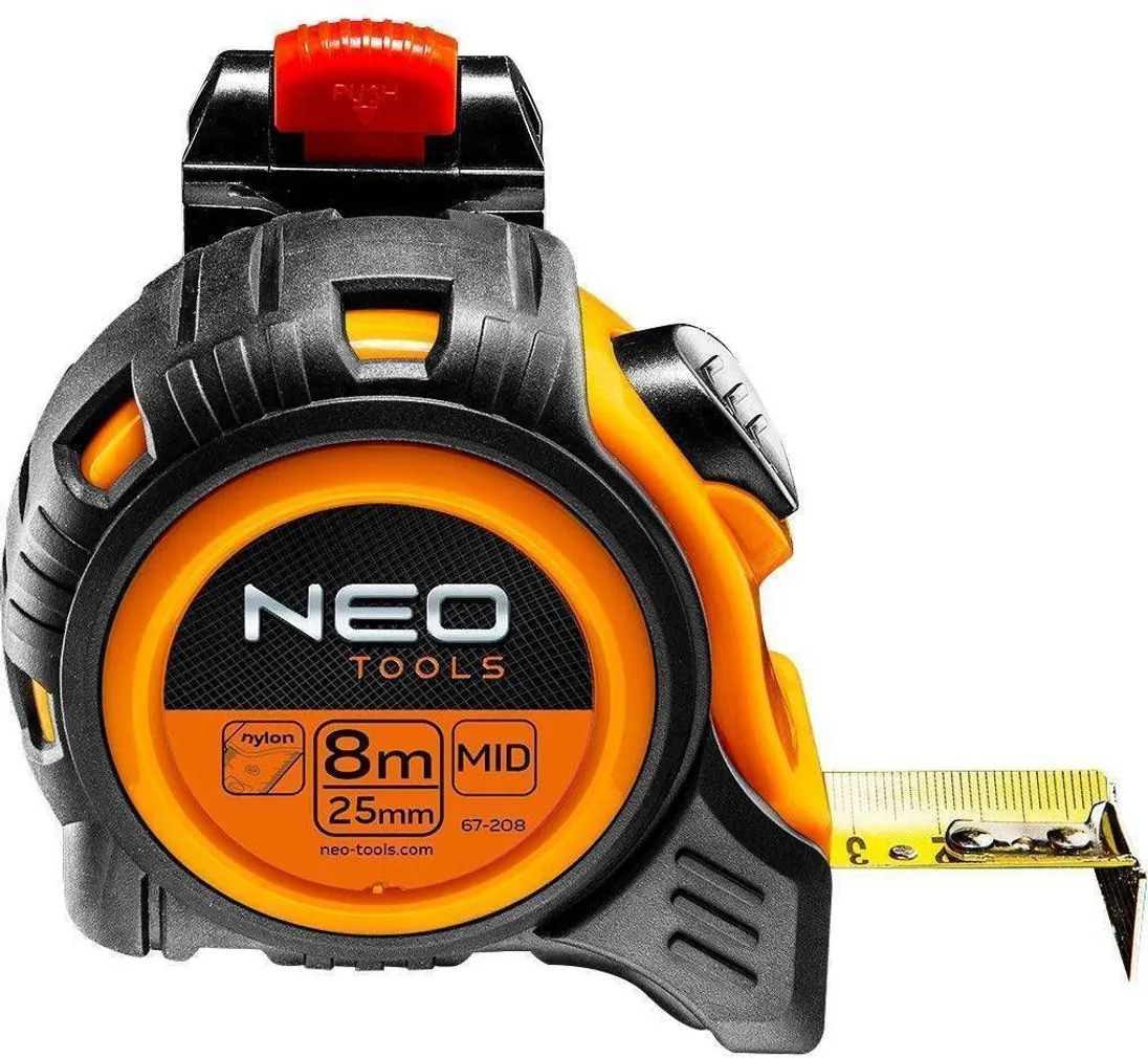 MÕÕDULINT NEO 8MX25MM NAILONKATTEGA LINT NEO/SELF LOCK