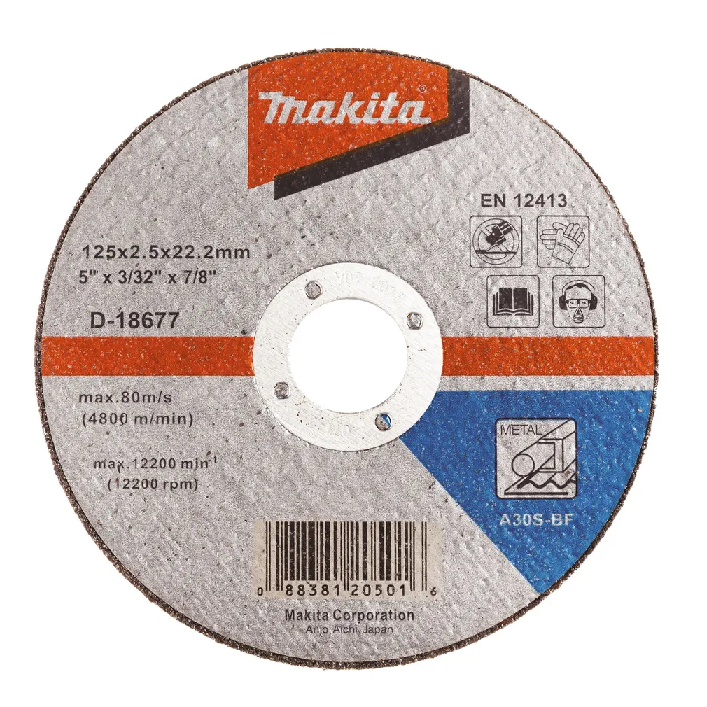 LÕIKEKETAS MAKITA 125X2,5MM A30S METALL