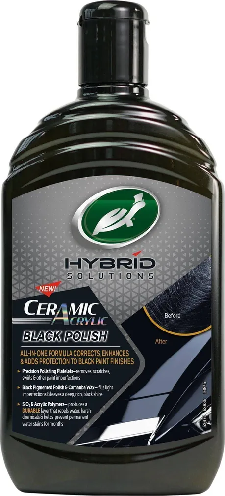 VÄRVITAASTAJA TURTLE WAX HS CERAMIC ACRYLIC BLACK POLISH 500ML