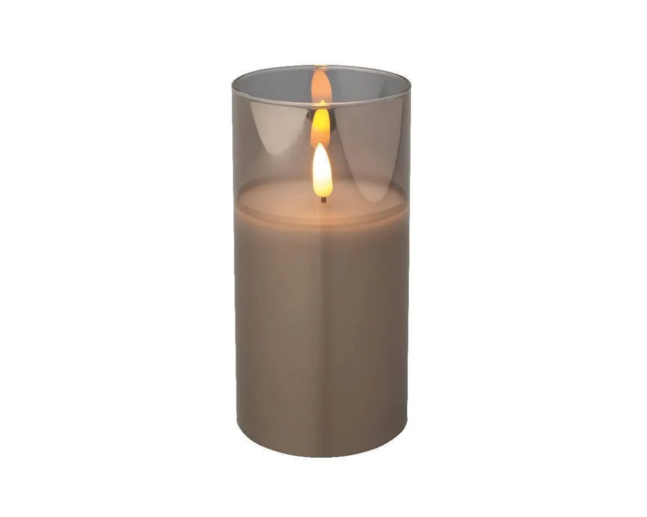 JÕULUKÜÜNAL KLAASIS LED TULI IP20 7,5X7,5CM
