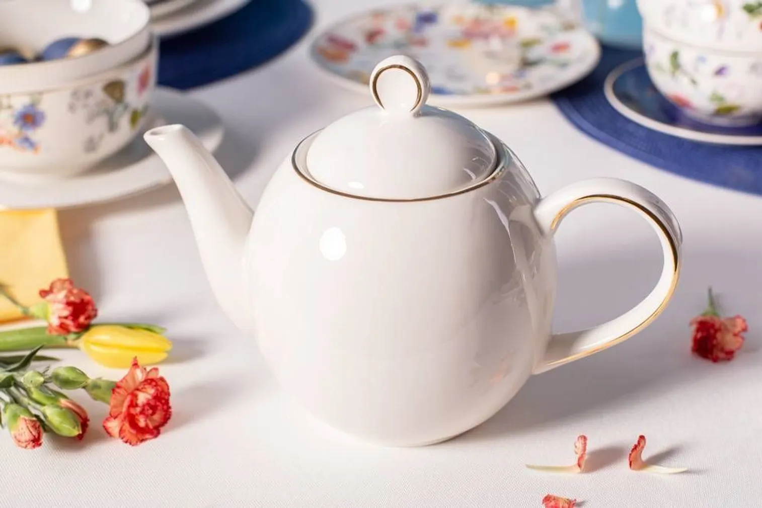 TEEKANN ALTOM DESIGN BELLA GOLD LINE 900ML PORTSELAN