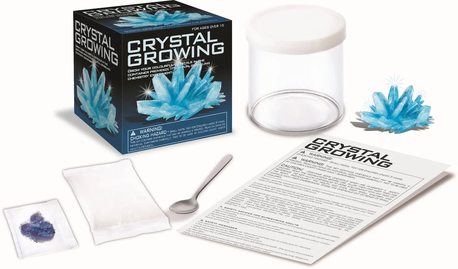 TEADUSMÄNG 4M KASVATA KRISTALLE