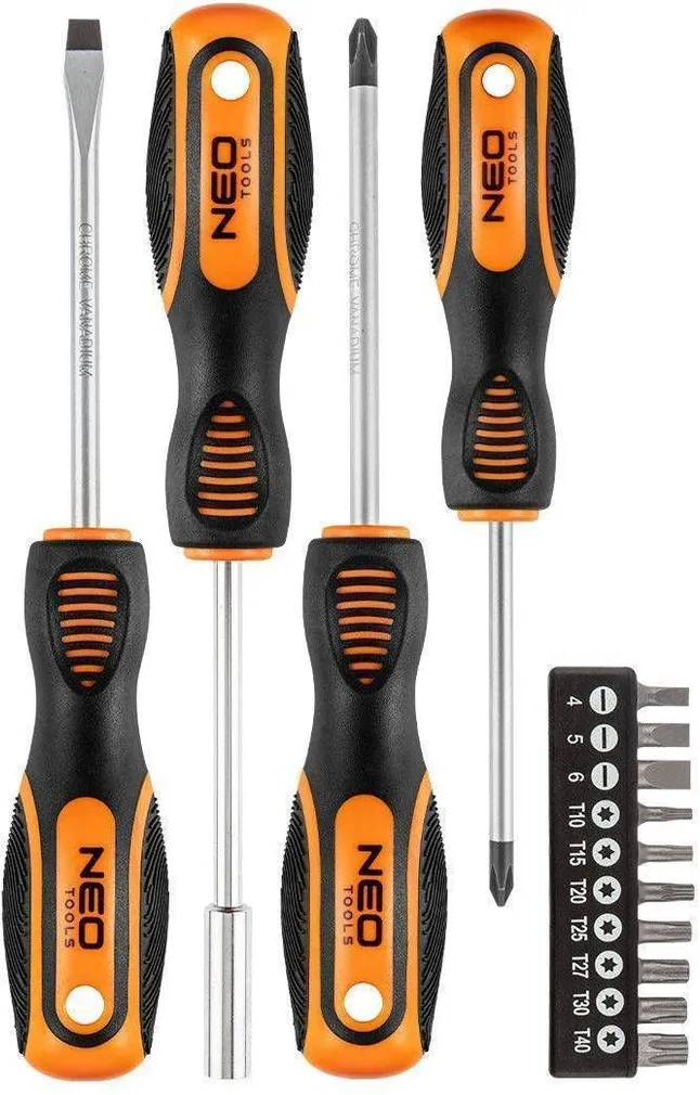 KRUVIKEERAJATE JA OTSIKUTE KOMPLEKT NEO 14-OSALINE