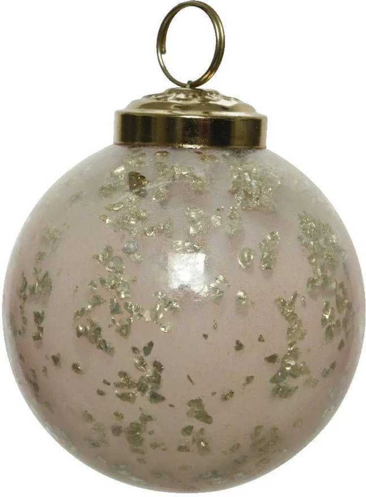 JÕULUEHE DECORIS 7,5CM KLAASIST