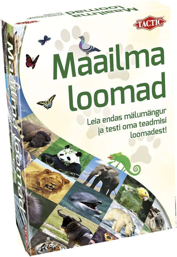 LAUAMÄNG TACTIC MAAILMA LOOMAD