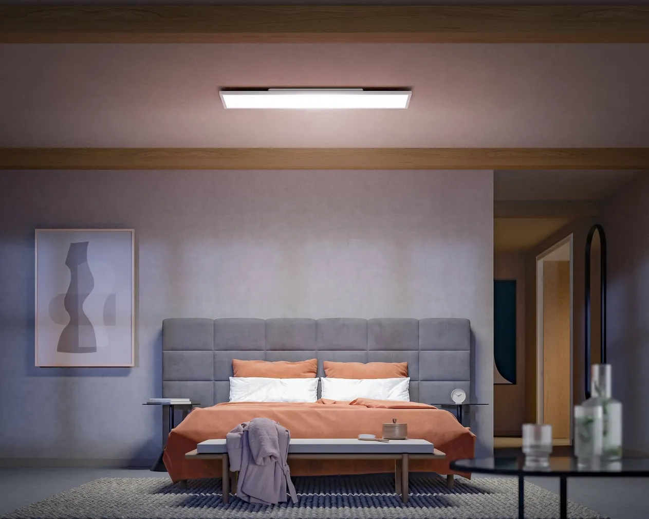 PANEELVALGUSTI PHILIPS HUE SURIMU 60W 4200LM 200-6500K+RGB HUE 