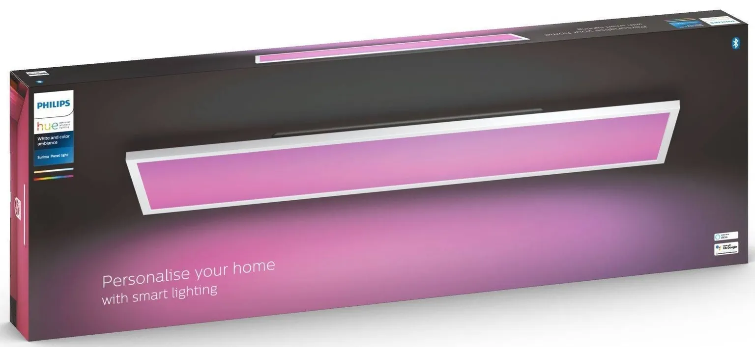 PANEELVALGUSTI PHILIPS HUE SURIMU 60W 4200LM 200-6500K+RGB HUE 