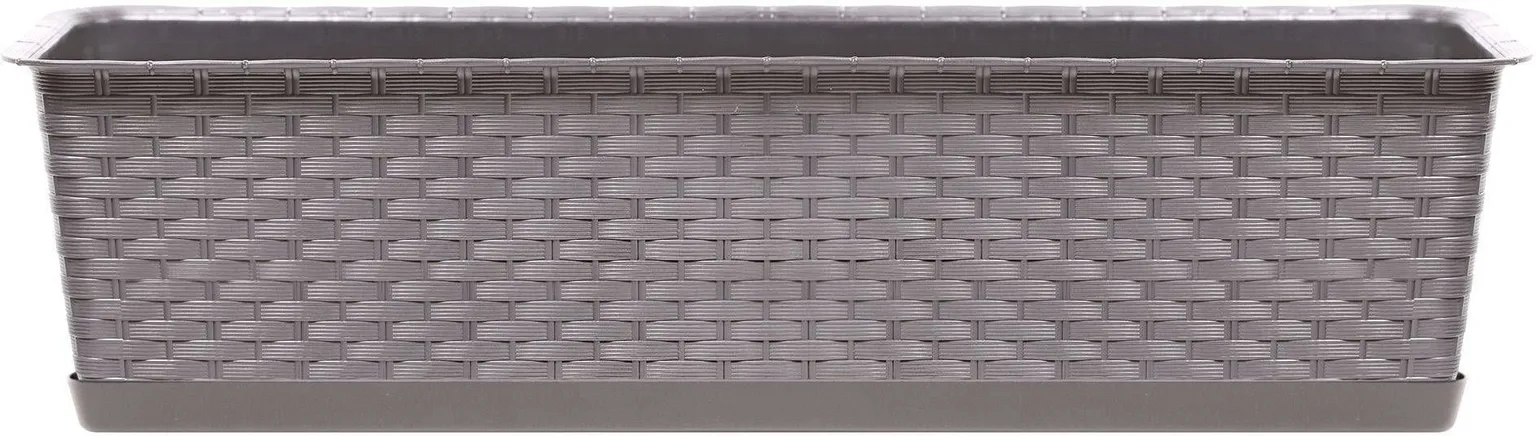 RÕDUKAST PROSPERPLAST ALUSEGA RATOLLA 59X17X15CM PRUUN