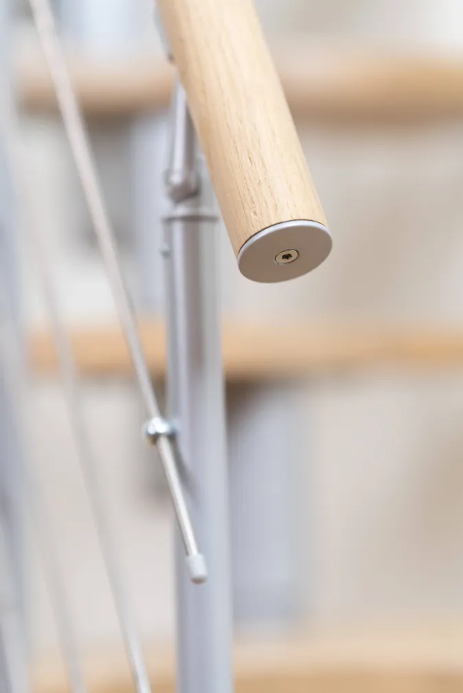 MOODULTREPP DOLLE BASEL RAL 9005 PÖÖK/HALL