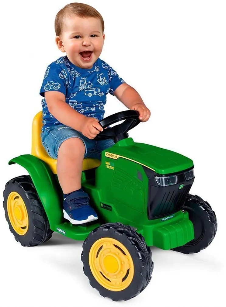 ELEKTRILINE LASTESÕIDUK PEG PEREGO JOHN DEERE MINI TRAKTOR