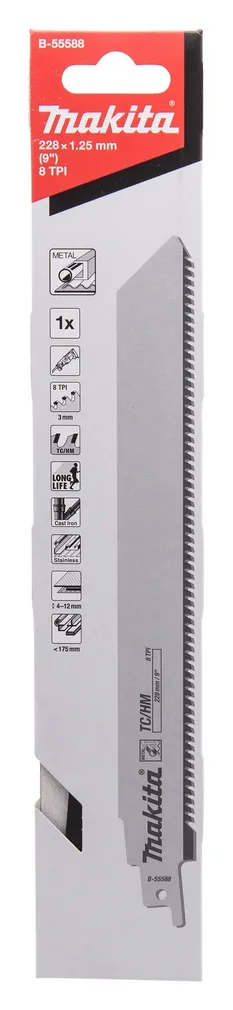 SAETERA MAKITA 228X1, 25MM HM METALL