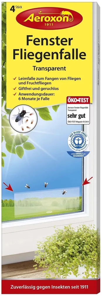 KÄRBSE LIIMPÜÜNIS AKNALE AEROXON LÄBIPAISTEV 4TK