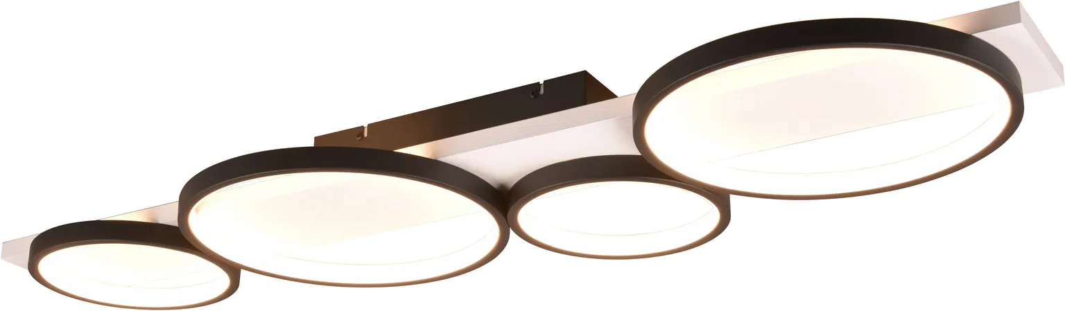 LAELAMP TRIO MEDERA 4 44W 5100LM 3000K MUST/PUIT