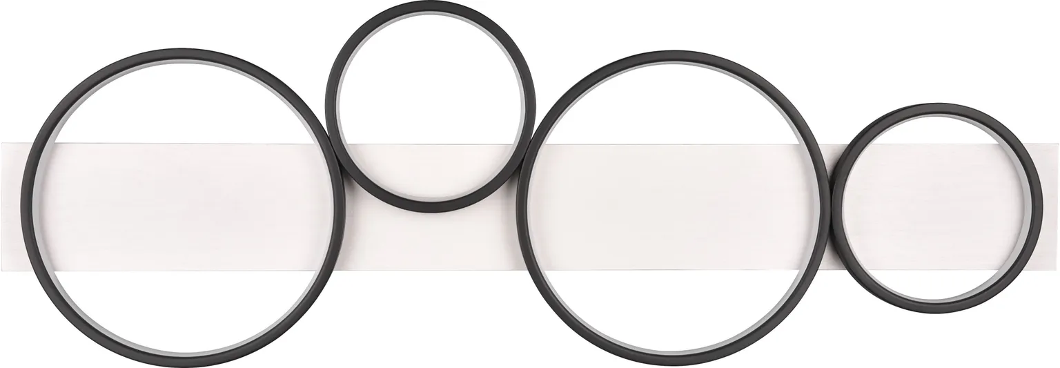 LAELAMP TRIO MEDERA 4 44W 5100LM 3000K MUST/PUIT