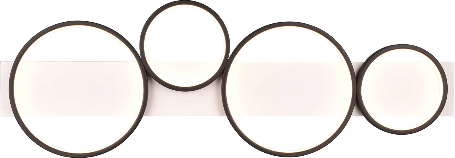 LAELAMP TRIO MEDERA 4 44W 5100LM 3000K MUST/PUIT