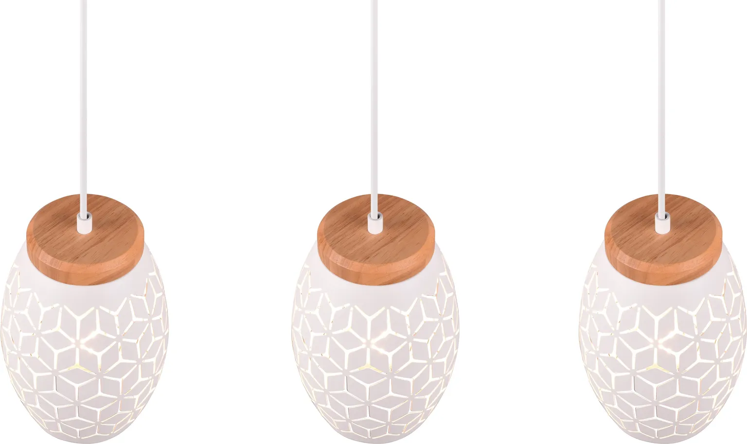 LAELAMP TRIO BIDAR 28W E27 VALGE