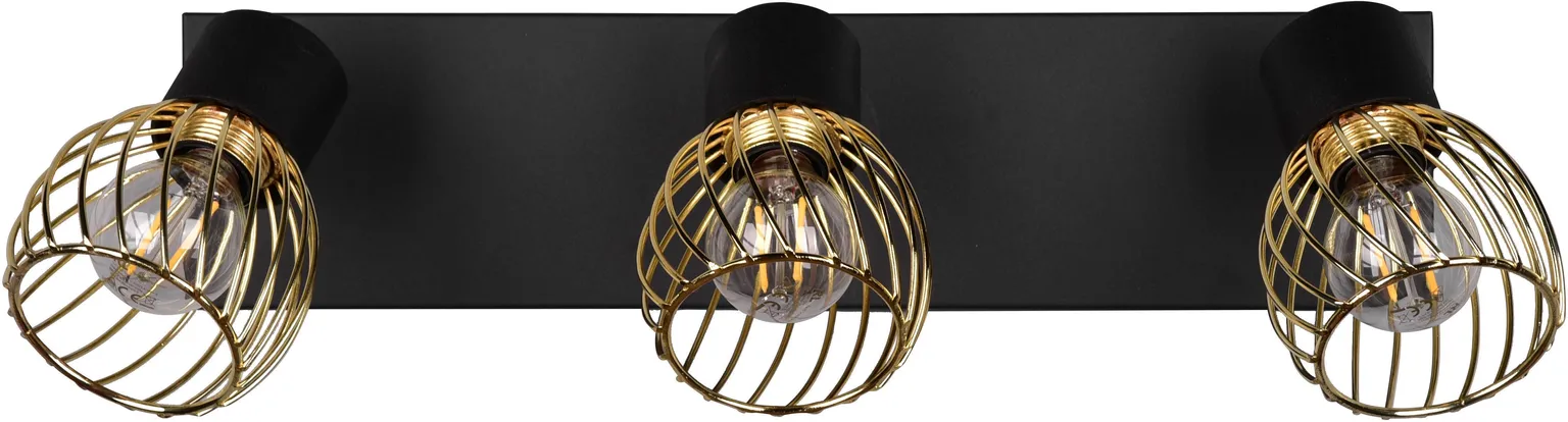 KOHTVALGUSTI TRIO ARDON 4X10W E14 MUST/VASK