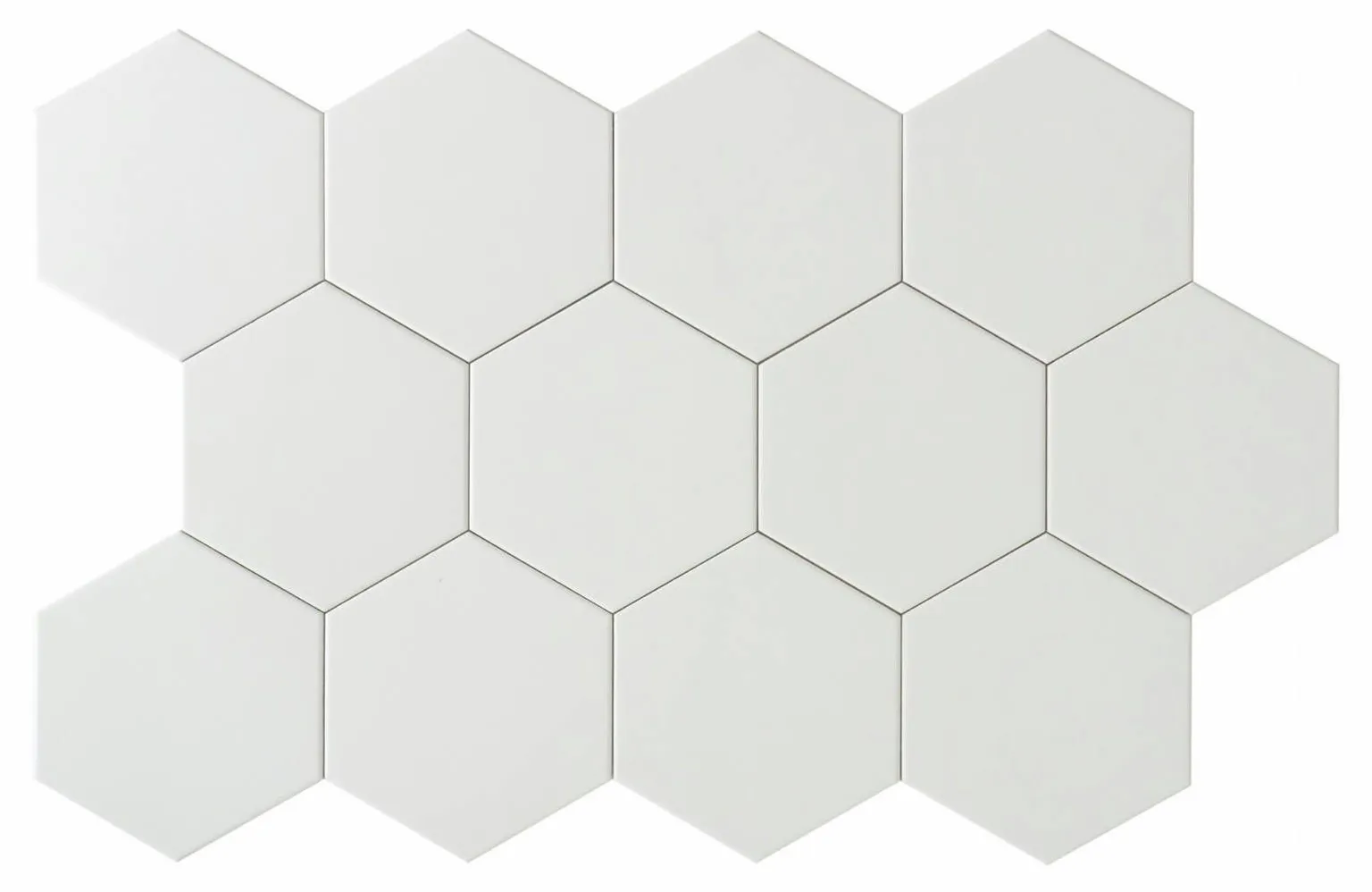 PÕRANDAPLAAT MAYOLICA ESSENCE WHITE 14X16CM HEXAGON 0,44M² PAKIS