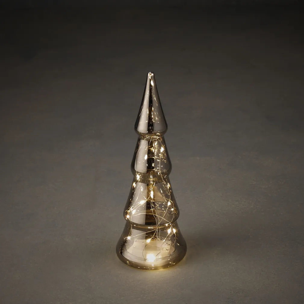 KUNSTKUUSK LUCA LIGHTING 15 LED'I, 25X10CM, HÕBE