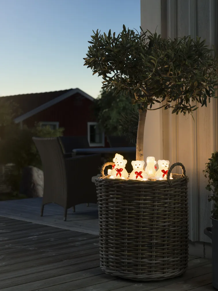 KARUD KONSTSMIDE AKRÜÜLIST 5X8 SOOJA VALGET LED-I 5TK