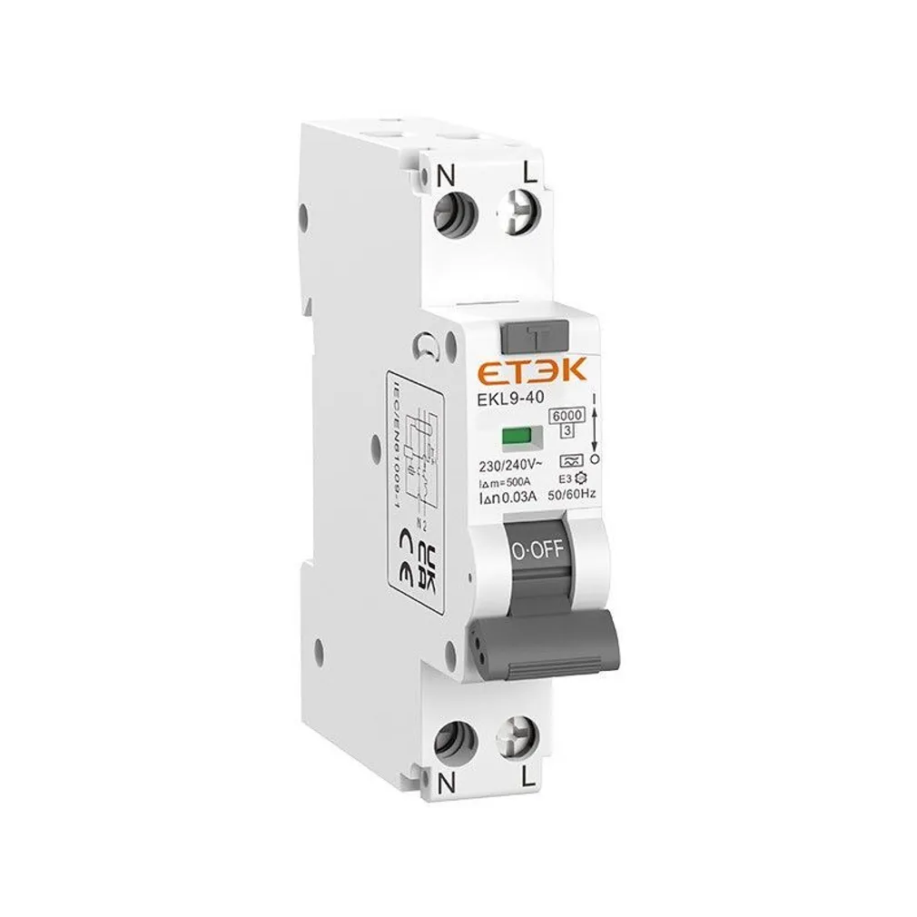 KOMBIRIKKEVOOLUKAITSE ETEK 16A B 1P+N  003A 6KA