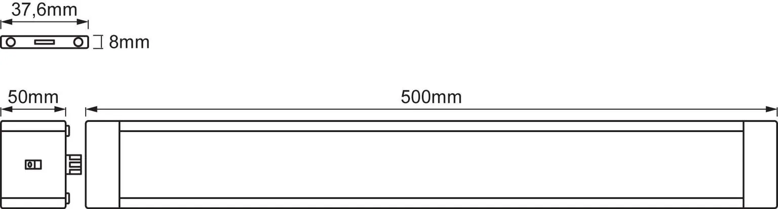 MÖÖBLIVALGUSTI LEDVANCE SLIM 18W LED 980LM 3000K 50CM
