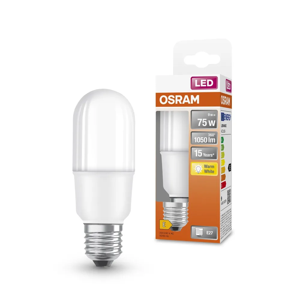 LED LAMP OSRAM 9W E27 2700K 75 FR -40°