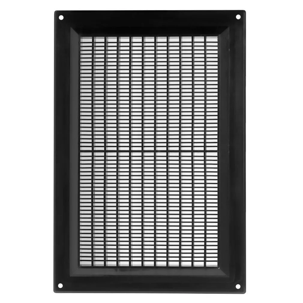 VENTILATSIOONIREST EUROPLAST PLAST 250X170MM MUST VR2517M