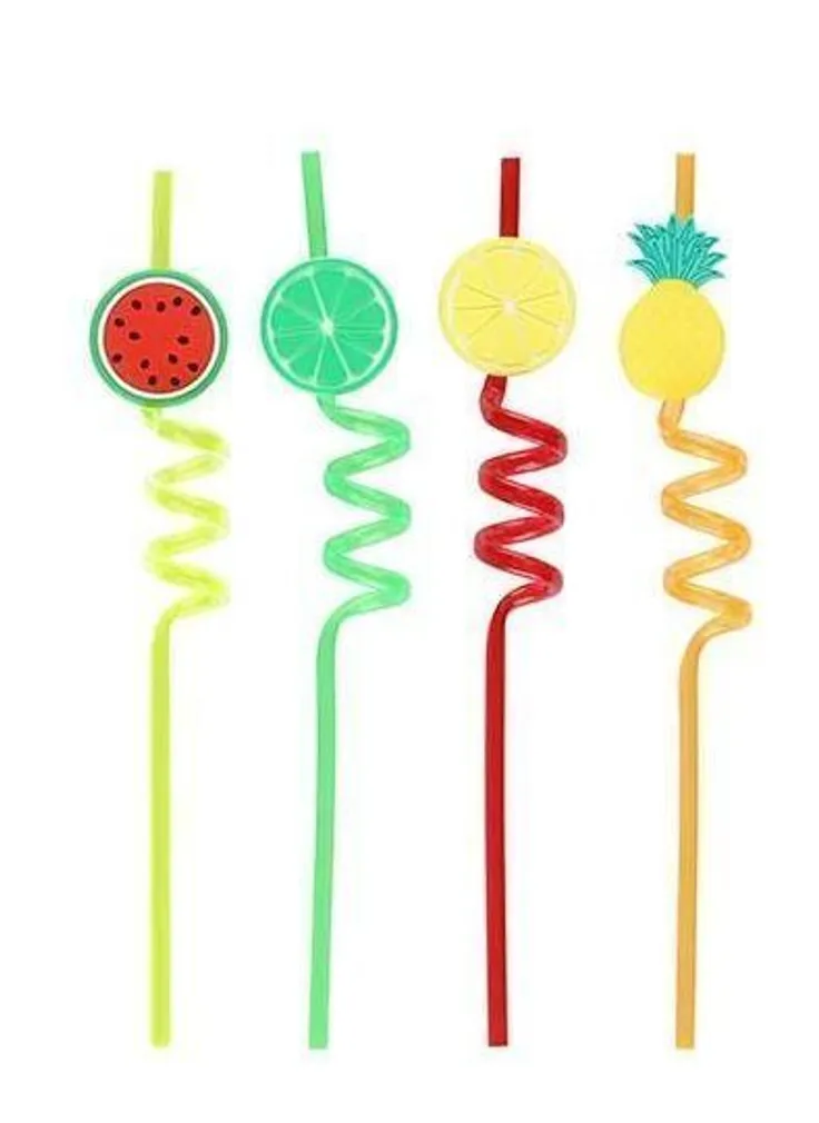 KÕRRED PLASTIK PUUVILJAD 4TK