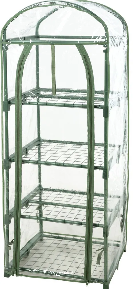 KASVUHOONE 4 RIIULIGA PROGARDEN 50X45X130CM