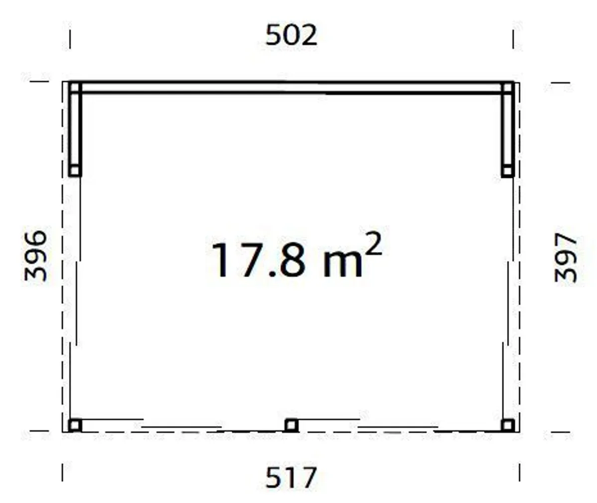 PAVILJON PALMAKO NOVA 17,8M²