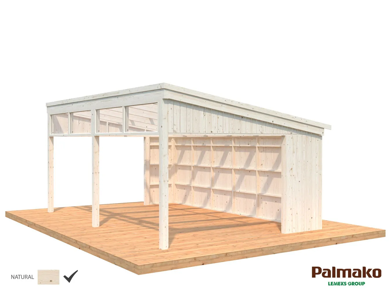 PAVILJON PALMAKO NOVA 21,5M² KIT