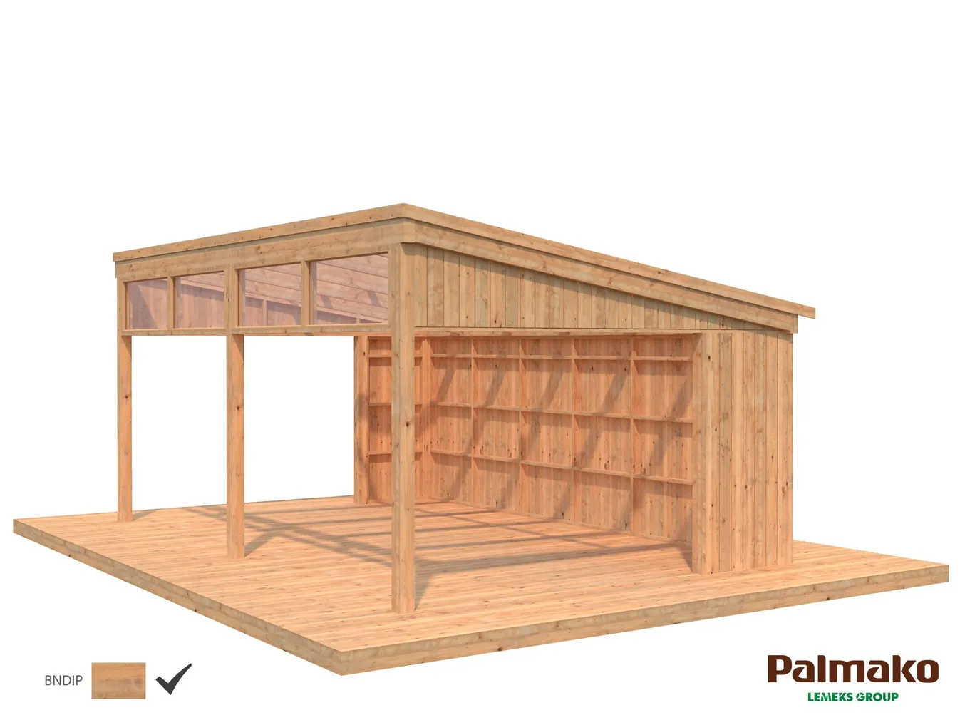 PAVILJON PALMAKO NOVA 21,5M² KIT