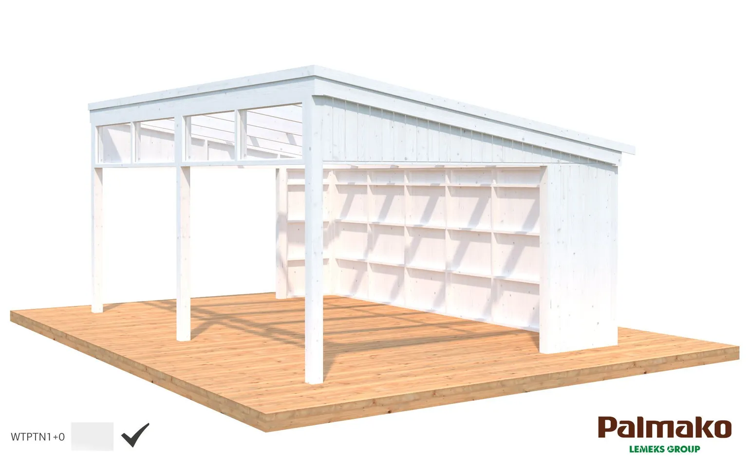 PAVILJON PALMAKO NOVA 21,5M² KIT