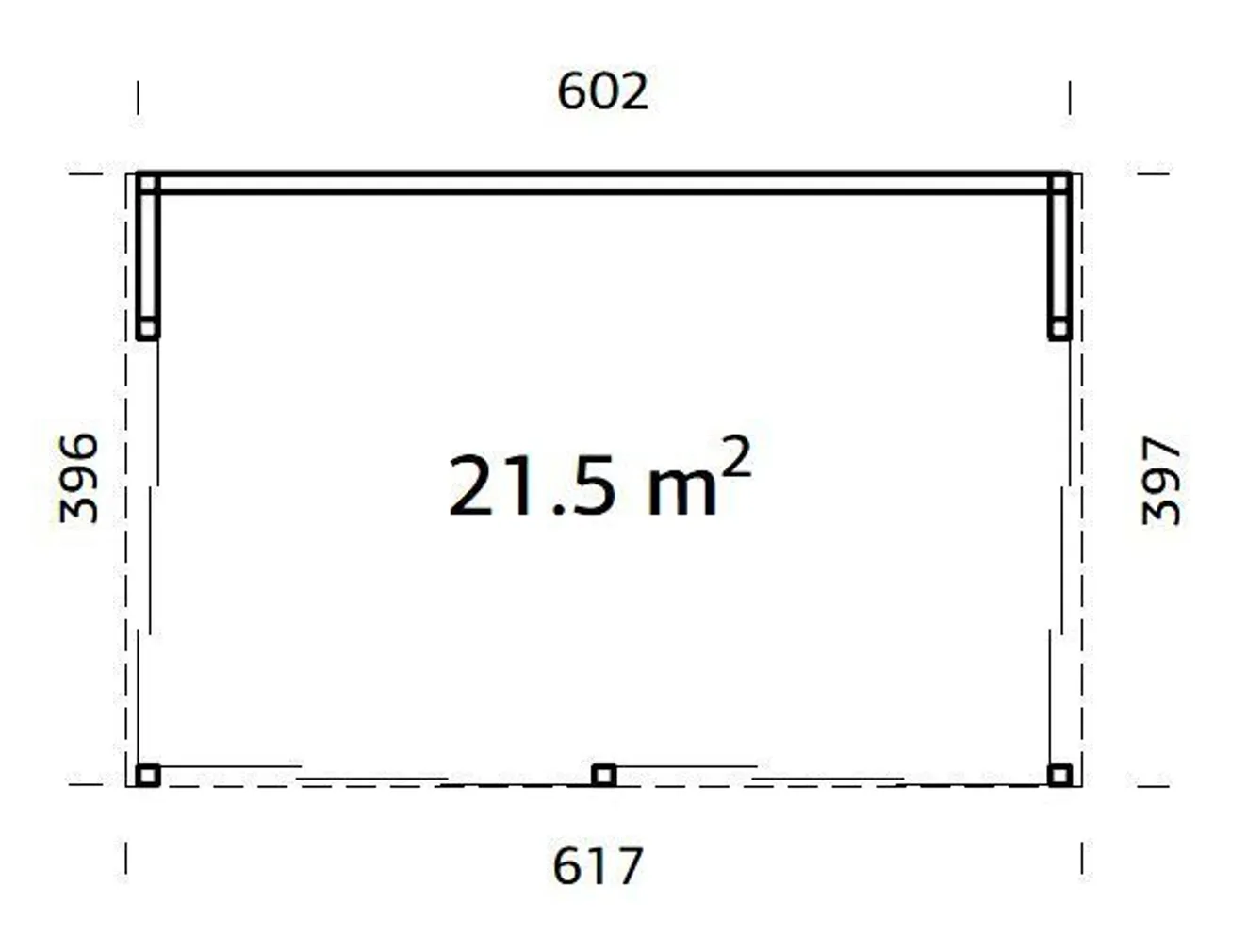 PAVILJON PALMAKO NOVA 21,5M²