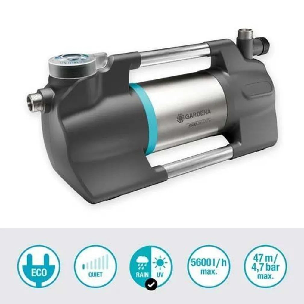 AIAPUMP GARDENA 5600 SILENT+ 900W, 47M/4,7BAR, 5600L/H