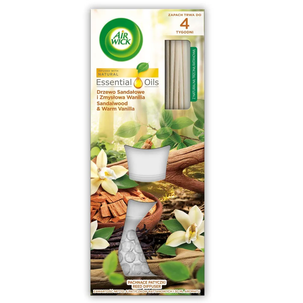 DIFUUSER AIR WICK SANDALWOOD & WARM VANILLA 30ML