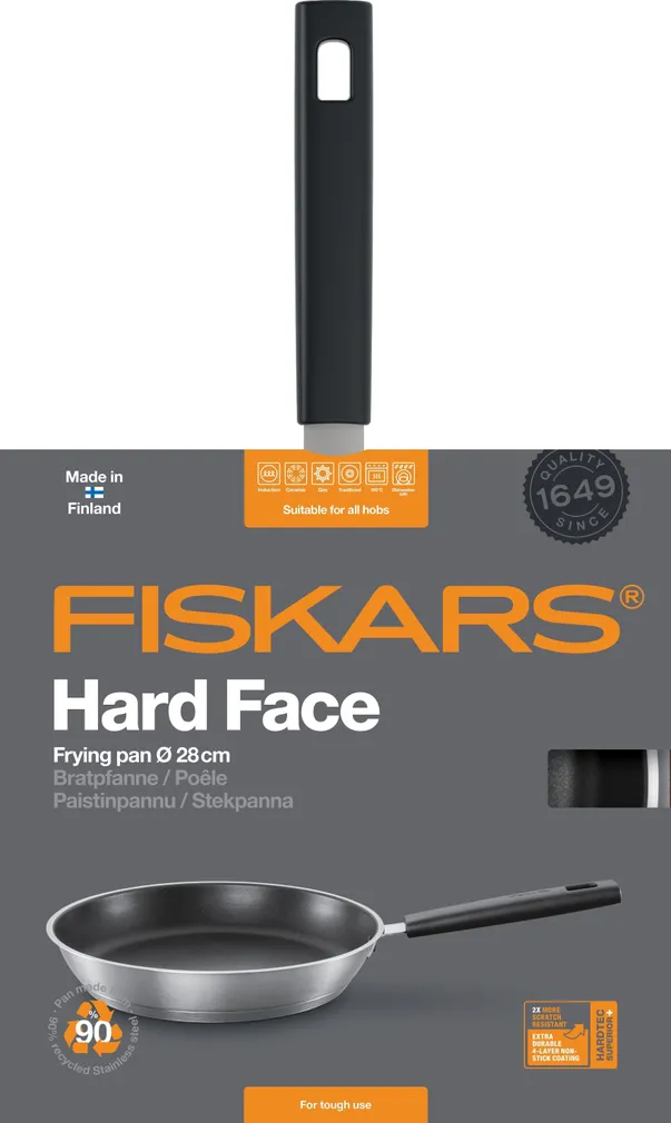PANN TERAS FISKARS HARD FACE 28CM