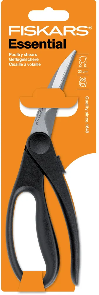 LINNULIHAKÄÄRID FISKARS ESSENTIAL 23CM
