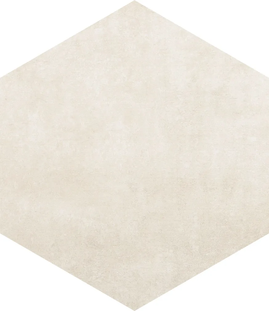 PÕRANDA-JA SEINAPLAAT ATRIUM HEX ALPHA MARFIL 25,8X29CM