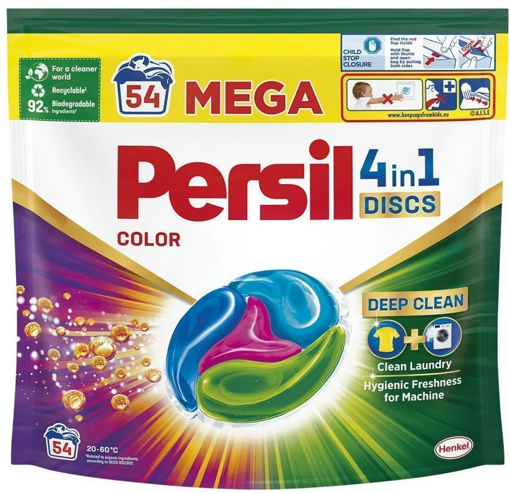 PESUKAPSLID PERSIL DISCS COLOR 54TK PAKIS