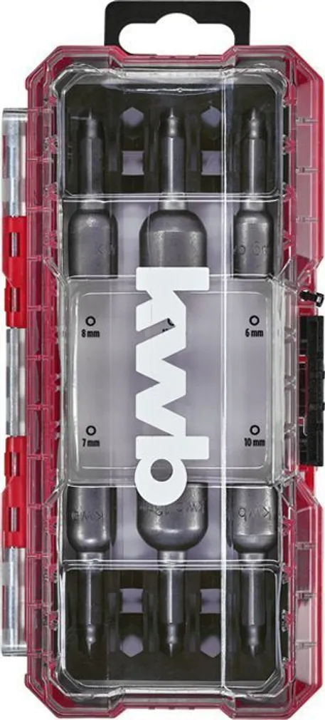 PADRUNVÕTMETE KOMPLEKT KWB HOIUKARP 6-OSALINE