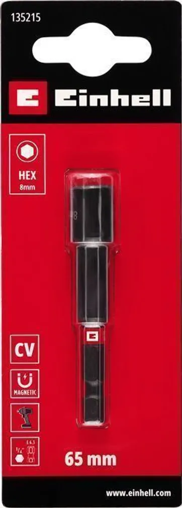 PADRUNVÕTI KWB 8MM, MAGNETILINE