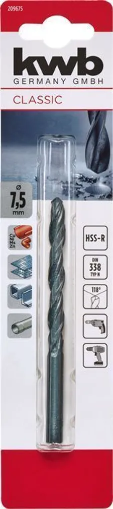 KEERDPUUR KWB HSS 7,5MM