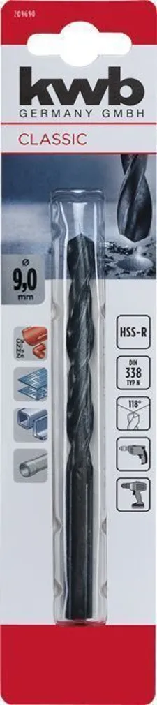 KEERDPUUR KWB HSS 9,0MM