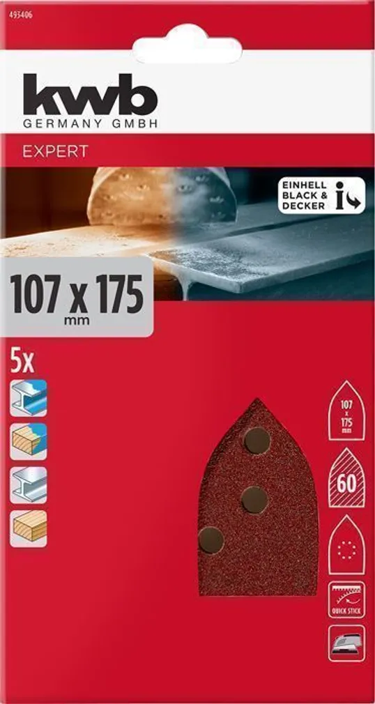 UNIVERSAALSED LIHVIMISKETTAD KWB P60 KOLMNURK