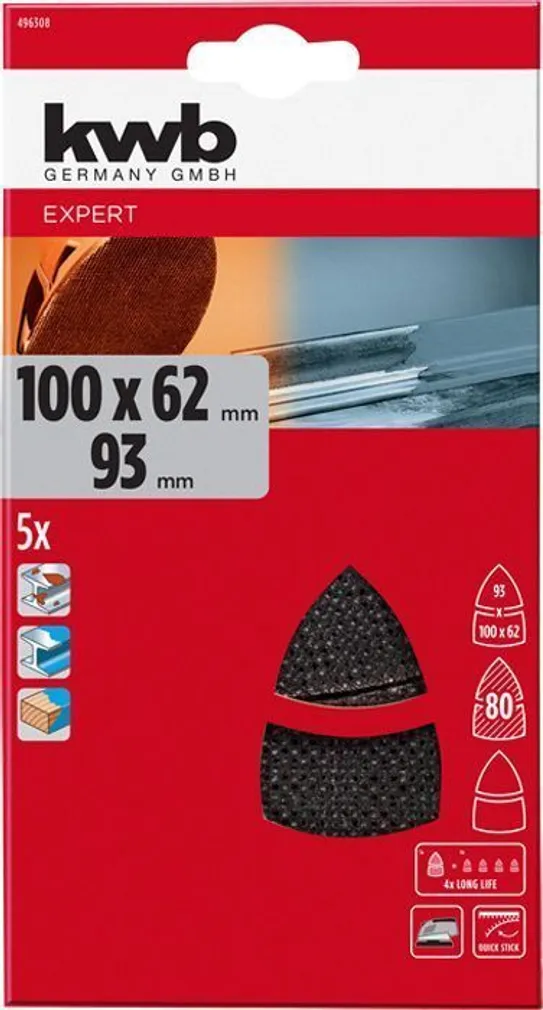 LIHVVÕRK TAKJAKINNISEGA KWB 93MM PSM P180