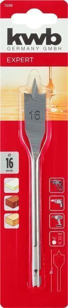 PUIDUPUUR KWB LAPIK PROFI 16MM